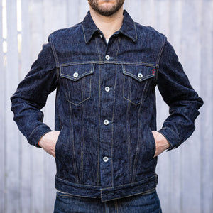 Iron Heart 16oz Slubby Selvedge Denim Modified Type III Jacket – IH-526J-SLB