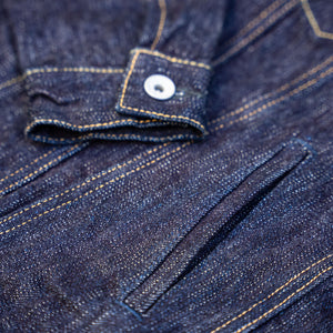 Iron Heart 16oz Slubby Selvedge Denim Modified Type III Jacket – IH-526J-SLB