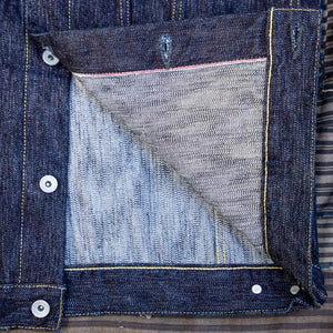 Iron Heart 16oz Slubby Selvedge Denim Modified Type III Jacket – IH-526J-SLB