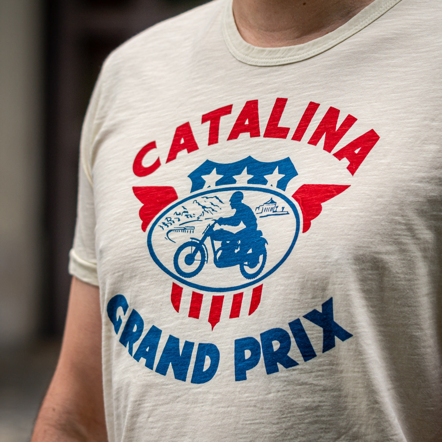 Johnson Motors 'Catalina Grand Prix' - Dirty White