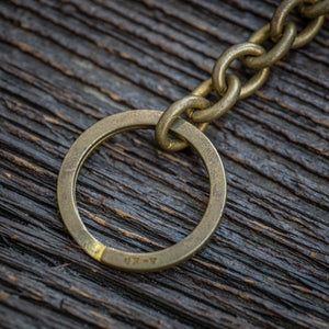 Kobashi Handmade Key Clip Chain - Solid Brass