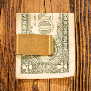 Kobashi Studio Money Clip - Solid Brass