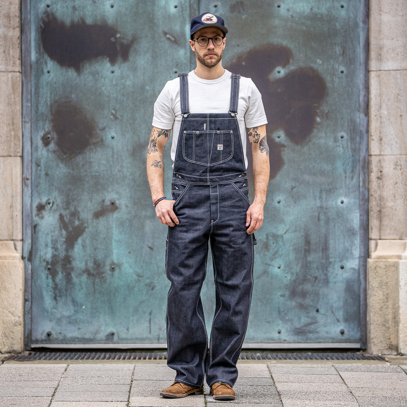 101 12,5oz Green Selvedge Denim Overall – Relaxed Fit
