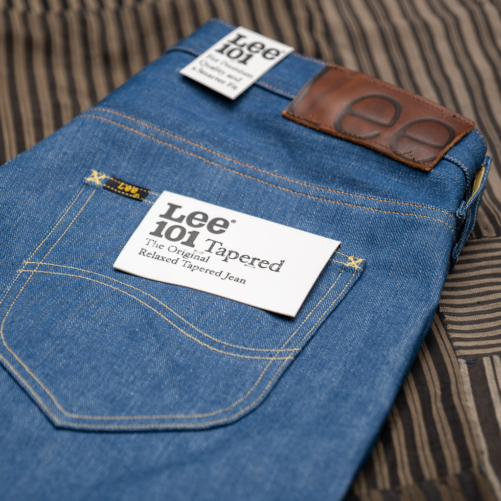 Lee 101T 13,75oz Natural Indigo Selvedge Jeans – Relaxed Tapered