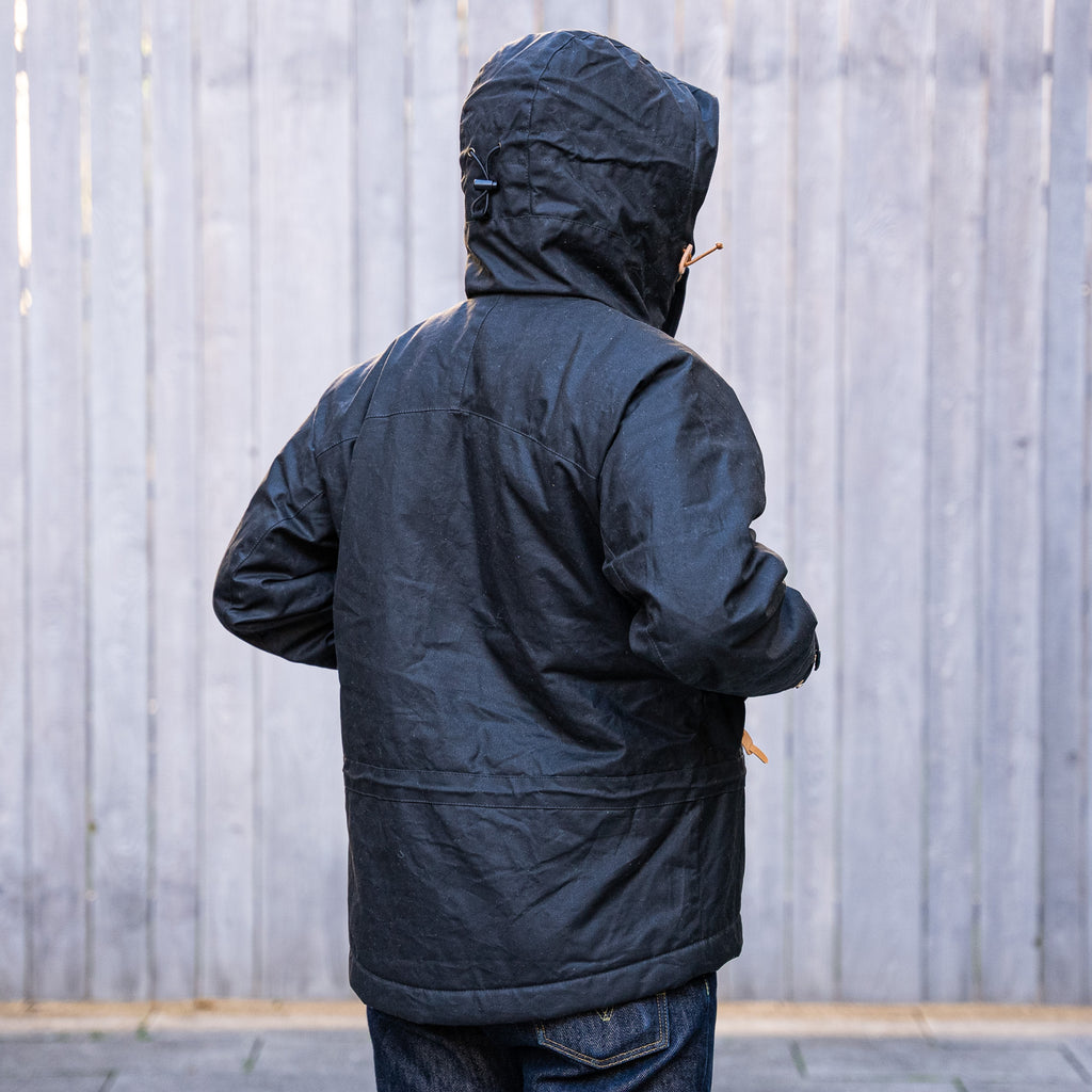 Manifattura Ceccarelli Mountain Jacket – Black / Wool Padded Lining