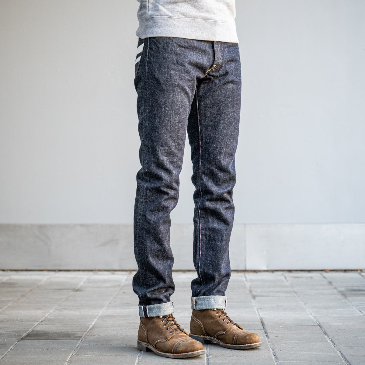 Momotaro 0405-SP 15,7oz High Tapered Jeans - Going to Battle