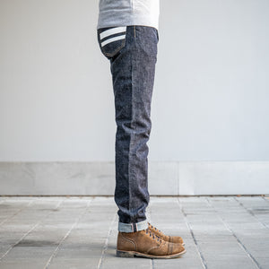 Momotaro 0405-SP 15,7oz High Tapered Jeans - Going to Battle