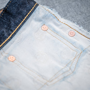 Momotaro 0405-SP 15,7oz High Tapered Jeans - Going to Battle