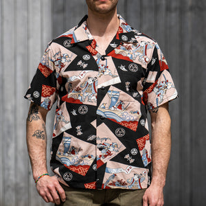Momotaro Peach Boy Aloha Shirt – 06-106