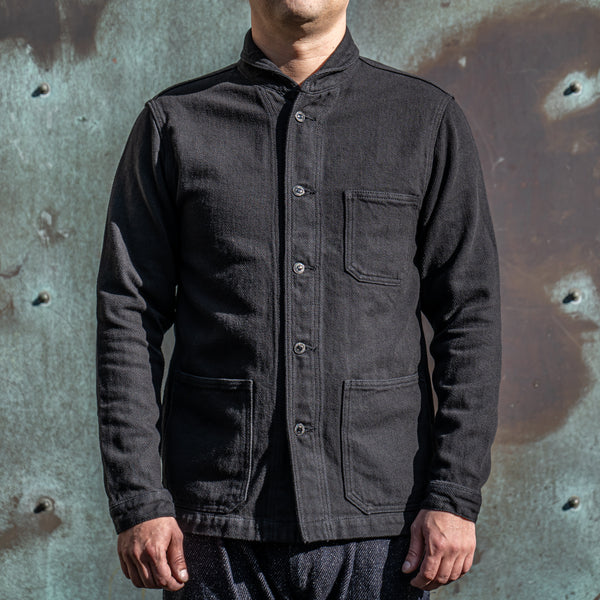 Momotaro 13oz Black Dobby Coverall