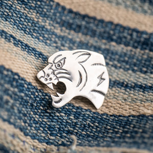 Munqa PANTHER Newtive Badge - 925 Sterling Silver