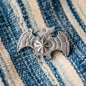 Munqa PTERANODON Newtive Badge - 925 Sterling Silver