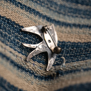 Munqa SWALLOW Newtive Badge - 925 Sterling Silver