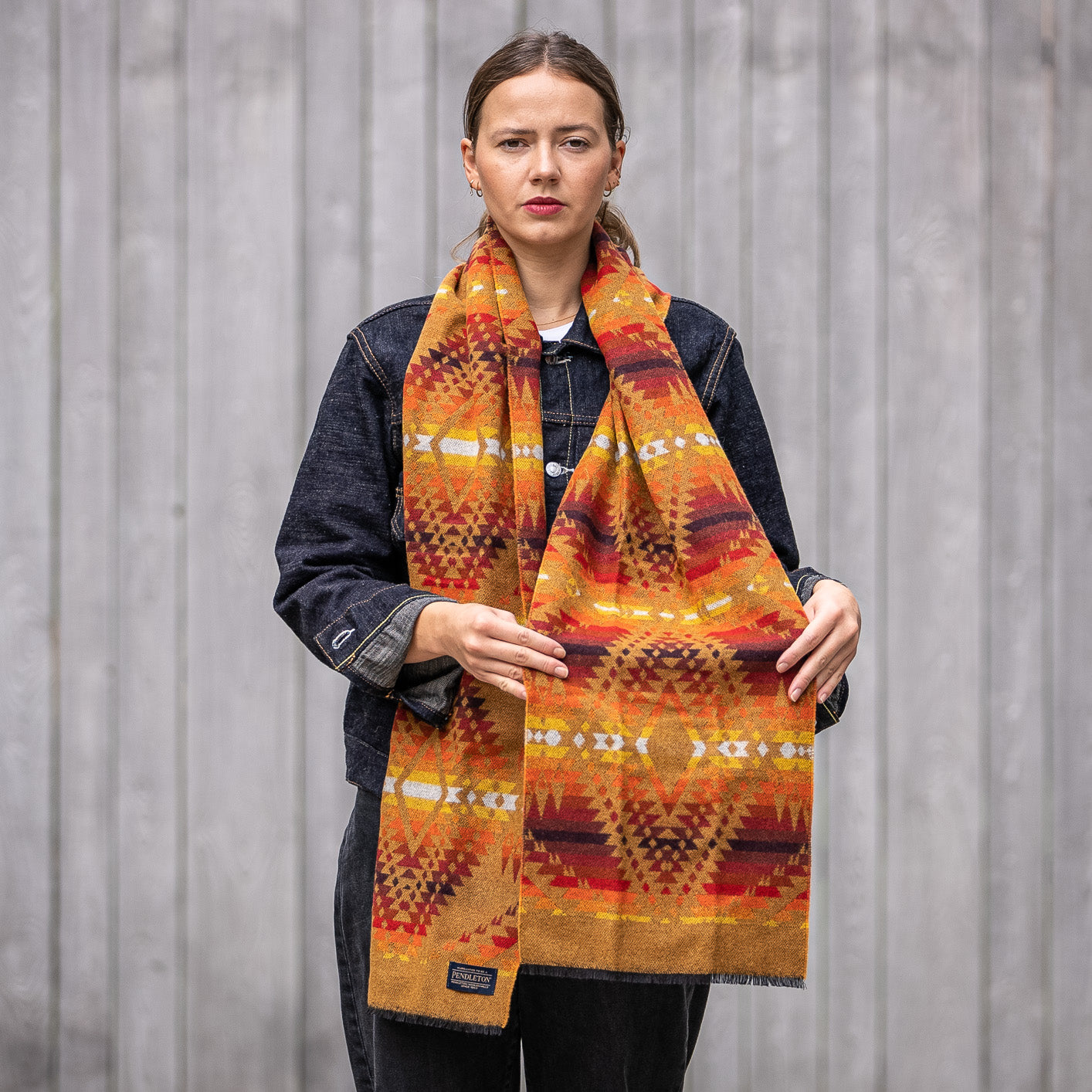 Pendleton Jacquard Scarf – Mission Trails