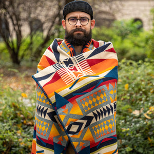 Pendleton Fire Legend - Jacquard Blanket Robe