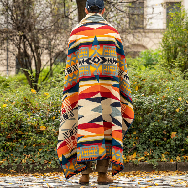 Pendleton Fire Legend - Jacquard Blanket Robe
