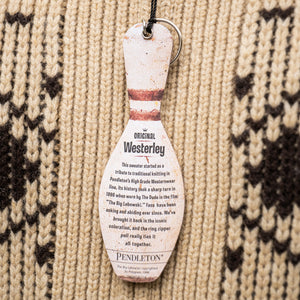 Pendleton The Original Westerley Cardigan – Tan/Brown