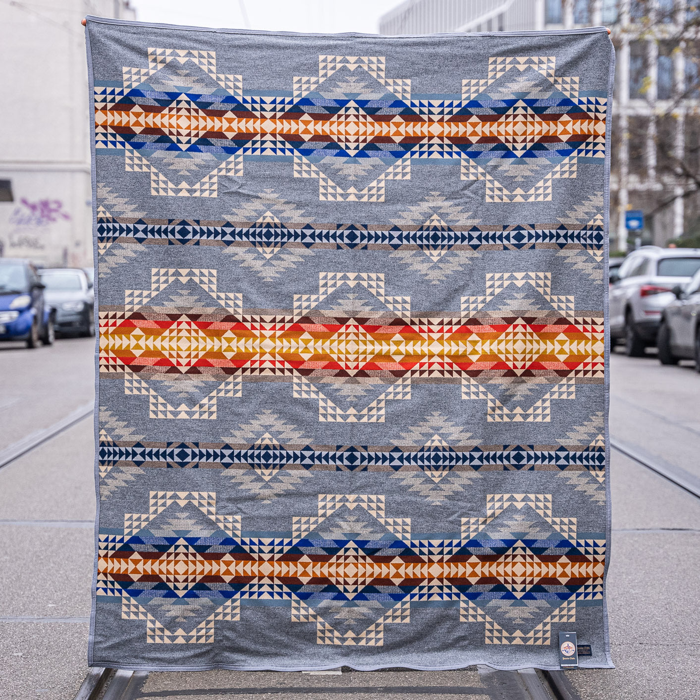 Pendleton Smith Rock Jacquard Blanket Robe Statement The Denim Store