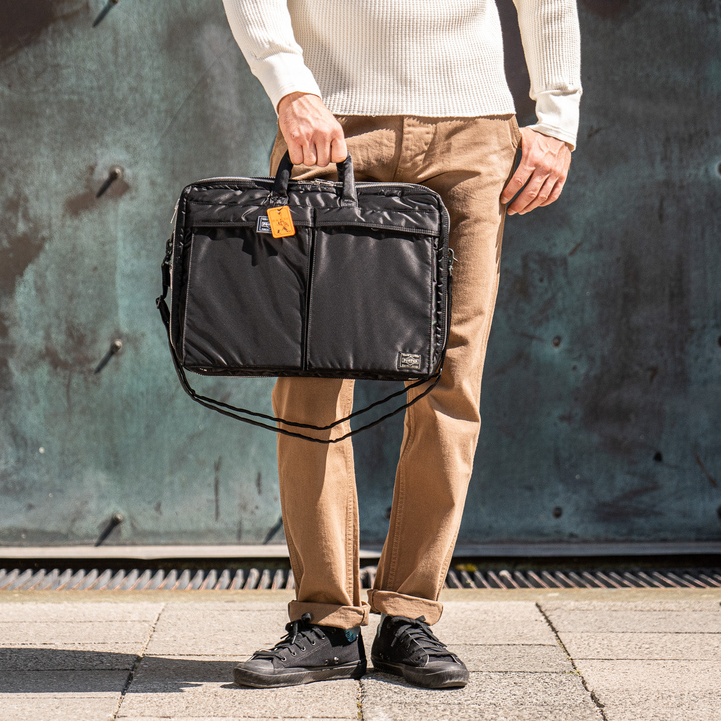 Porter on sale leather briefcase