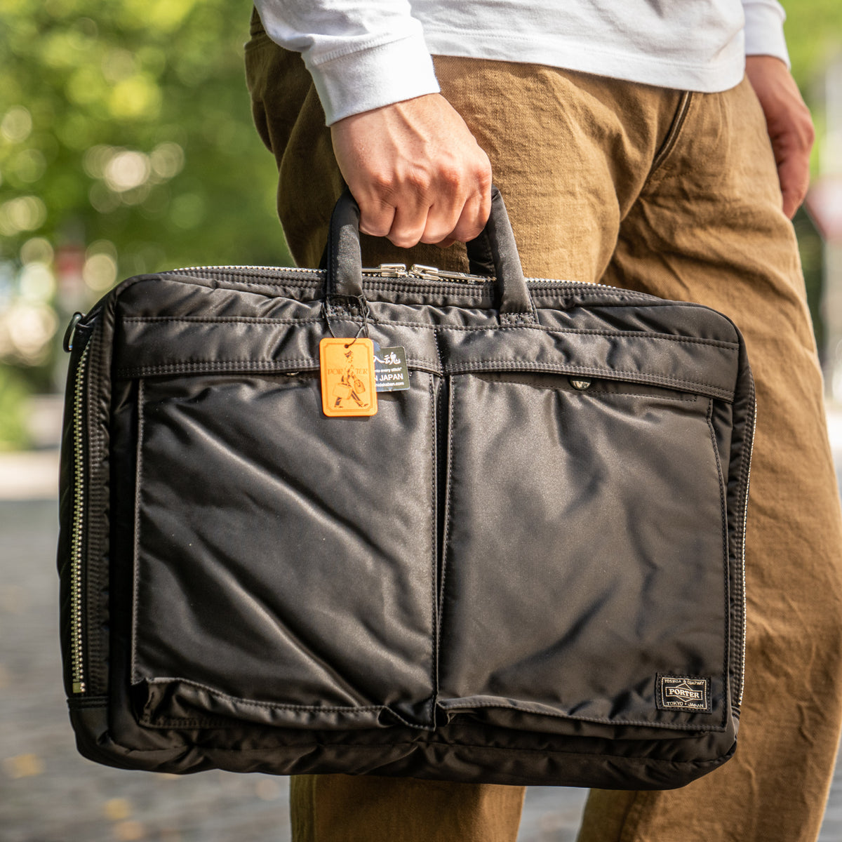 SALE限定セール PORTER/ TANKER 2WAY BRIEFCASE/BLACK 0SR7M