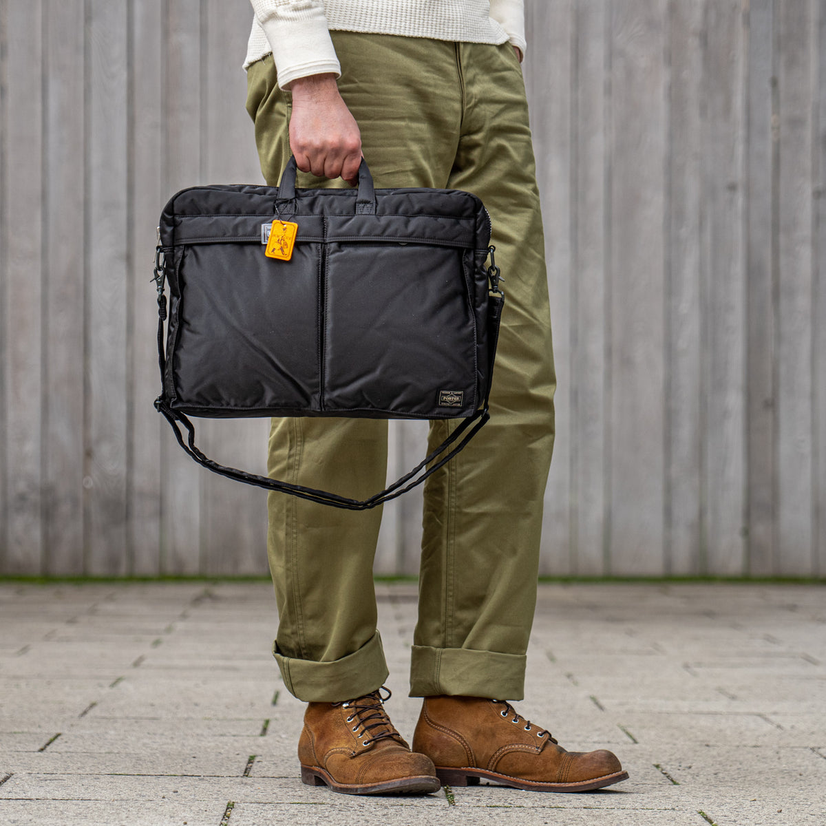 激安特販 PORTER TANKER 2WAY BRIEFCASE ポーター タンカー - バッグ