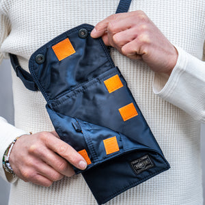 Porter Yoshida Tanker Travel Case - Iron Blue