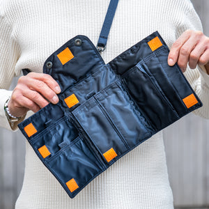 Porter Yoshida Tanker Travel Case - Iron Blue