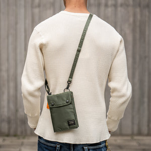 Porter Yoshida Tanker Travel Case - Sage Green