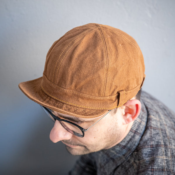 Samurai 15oz Selvedge Duck Work Cap - Brown