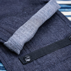 Samurai Jeans 13oz HBT Deck Pants – Indigo