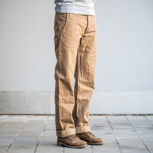 Samurai 15oz Heavy Selvedge Chino - Slim Straight / Khaki