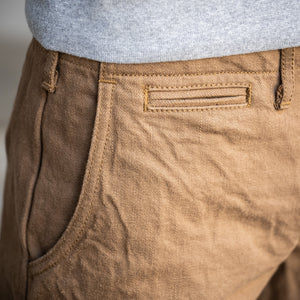 Samurai 15oz Heavy Selvedge Chino - Slim Straight / Khaki