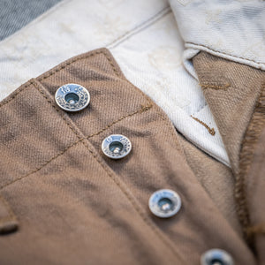 Samurai 15oz Heavy Selvedge Chino - Slim Straight / Khaki