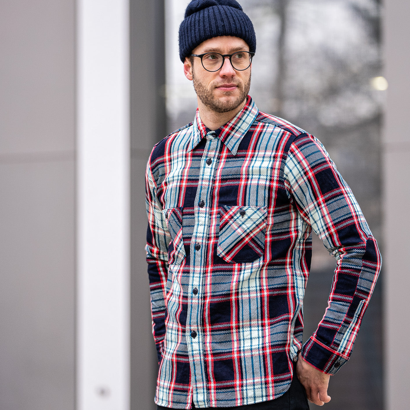 How To Style A Flannel - an indigo day