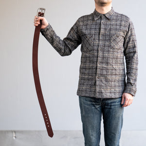 Samurai Heavy Curve Belt - Brown