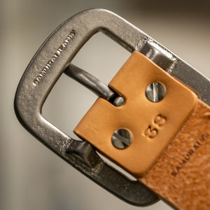 Samurai Heavy Curve Belt - Natural