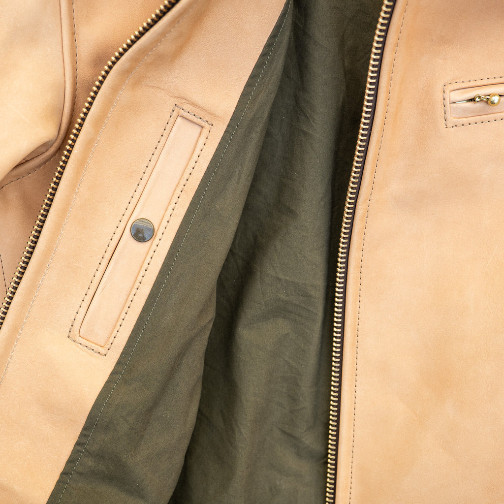 Simmons Bilt “Liberator” Leather Jacket – Natural Italian Horsehide