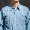 Stevenson Overall Co. Dominator Chambray Shirt - Supima Cotton