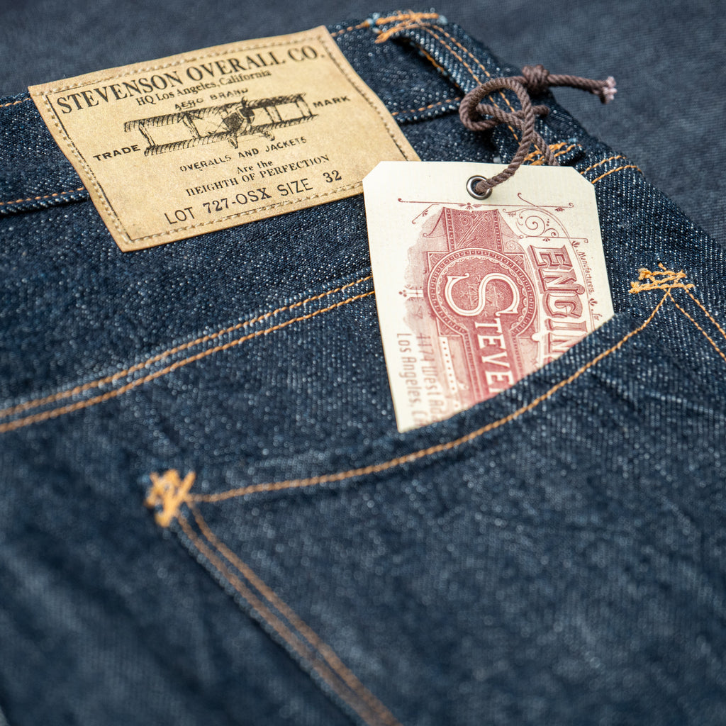 Stevenson Overall Co. 727 13oz La Jolla Jeans – Slim Tapered