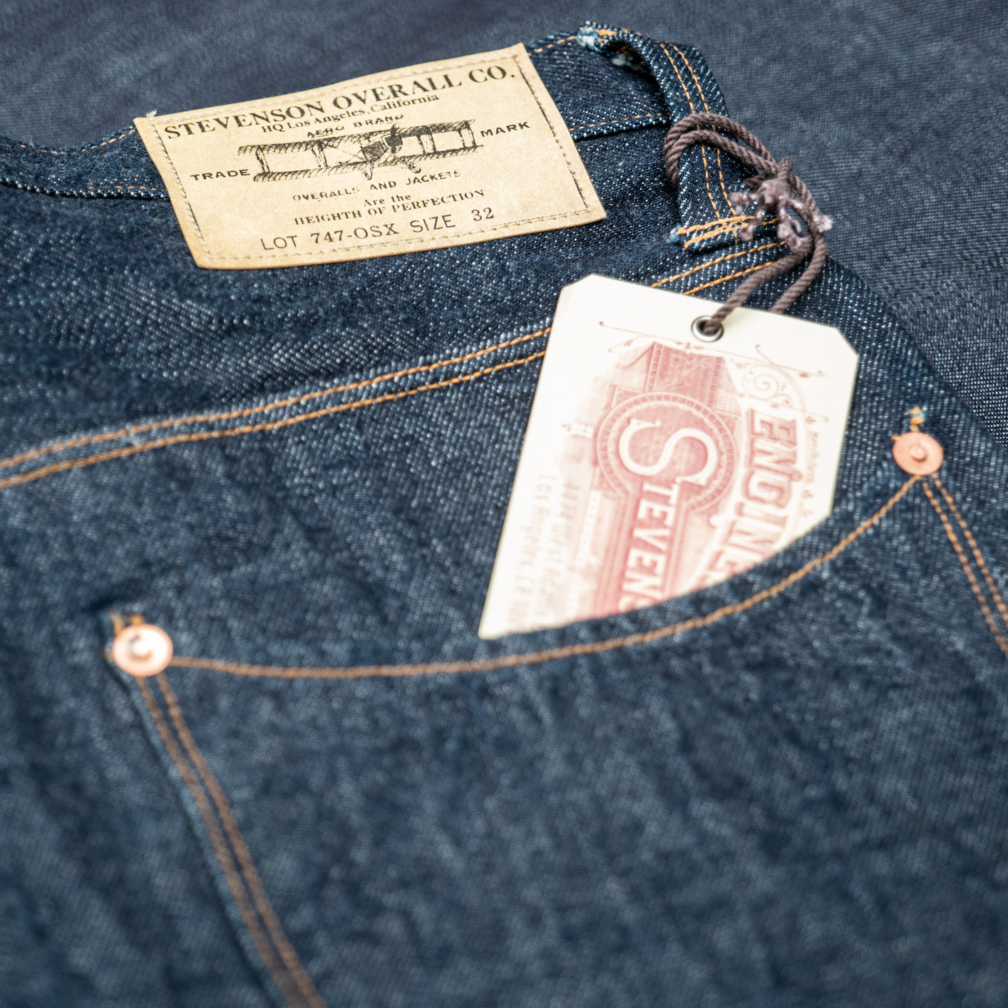 Stevenson Overall Co. 747 13oz San Francisco Jeans – Classic