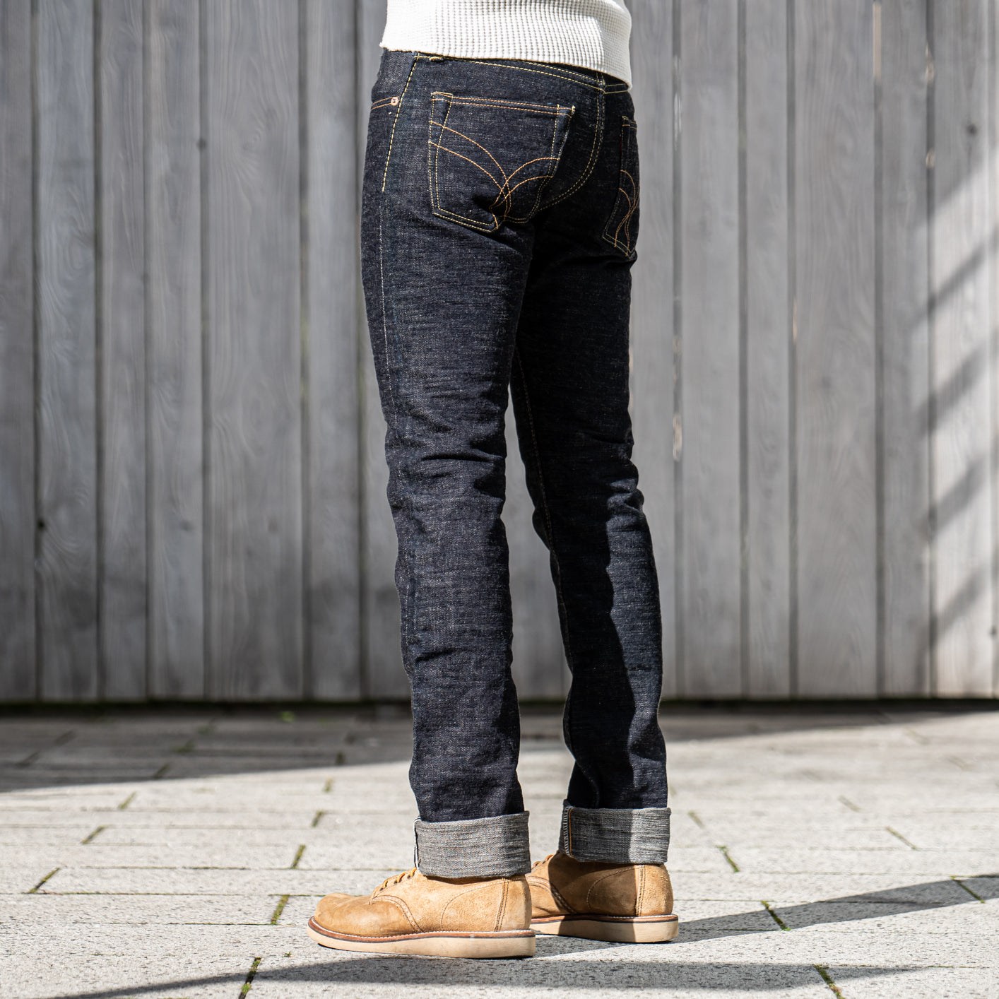 Vintage High Waist Raw Denim Straight Leg Jeans – Idylwild