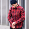 Studio D’Artisan Super Heavyweight Flannel Shirt-Jacket – 4555 Hinode