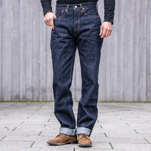 Sugar Cane 14oz Standard Denim 1966 Jeans Model – Relaxed Tapered