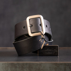 Sugar Cane Garrison Belt – Black