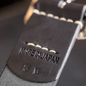 Sugar Cane Garrison Belt – Black