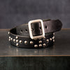 Sugar Cane Studded Belt - Black