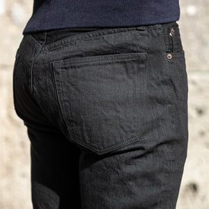 Sugar Cane 13oz Black Selvedge Type III Jeans - Slim Fit