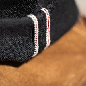 Sugar Cane 13oz Black Selvedge Type III Jeans - Slim Fit