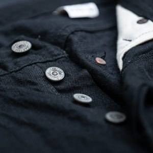 Sugar Cane 13oz Black Selvedge Type III Jeans - Slim Fit