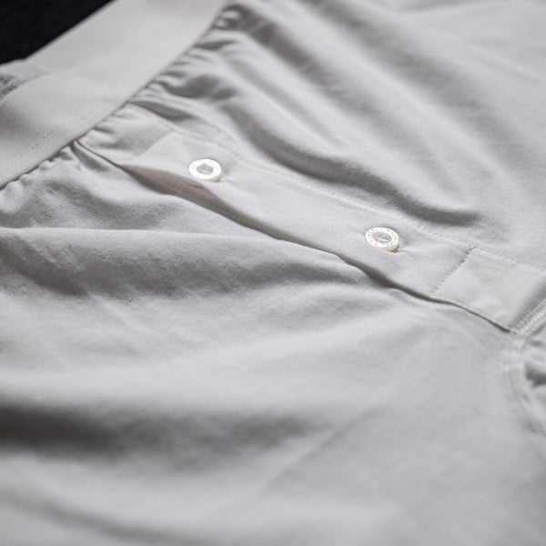 Sunspel Superfine Two-Button Shorts - White
